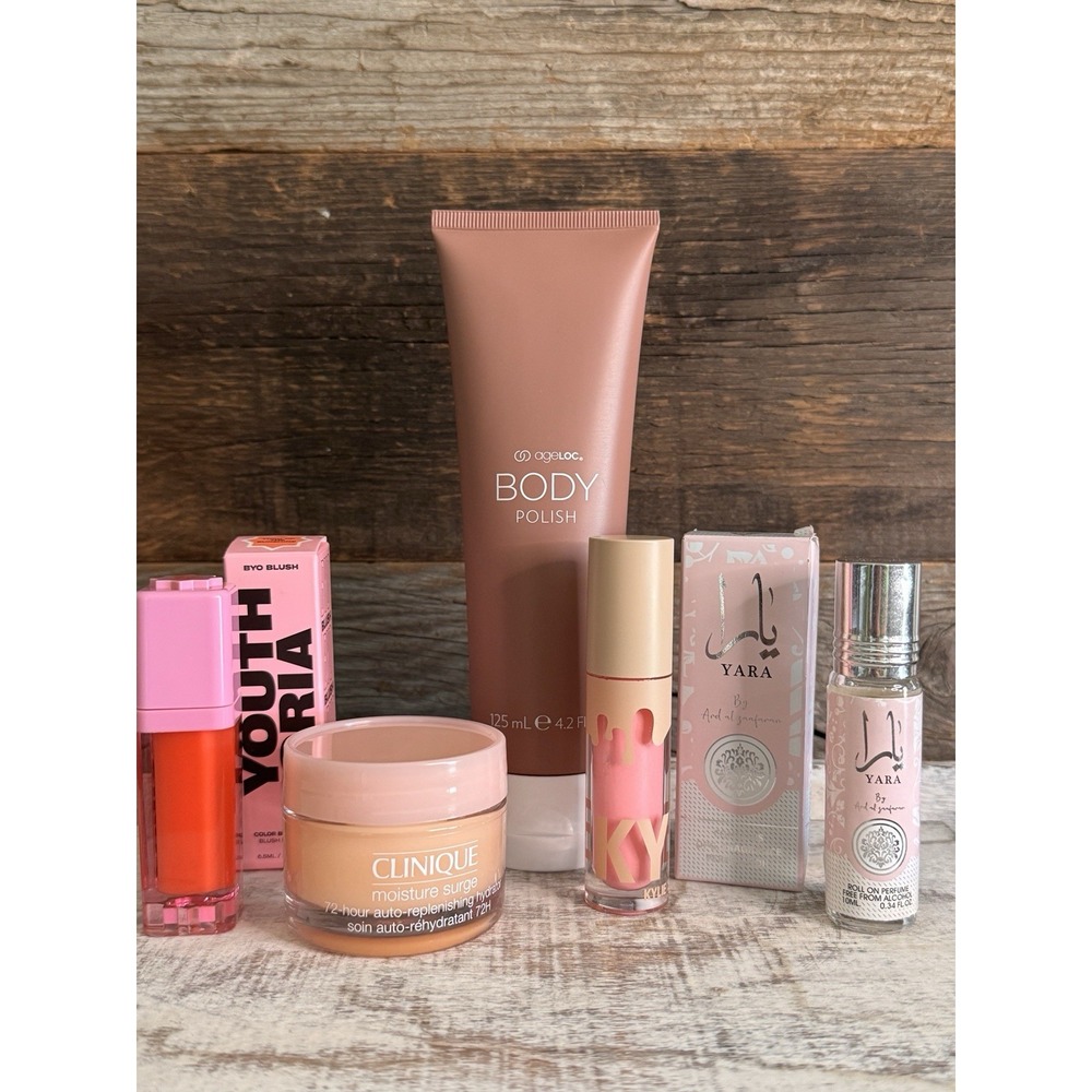 Luxury Beauty Gift Set – Lattafa, ageLOC, Youthforia, Kylie, Clinique $118 Value